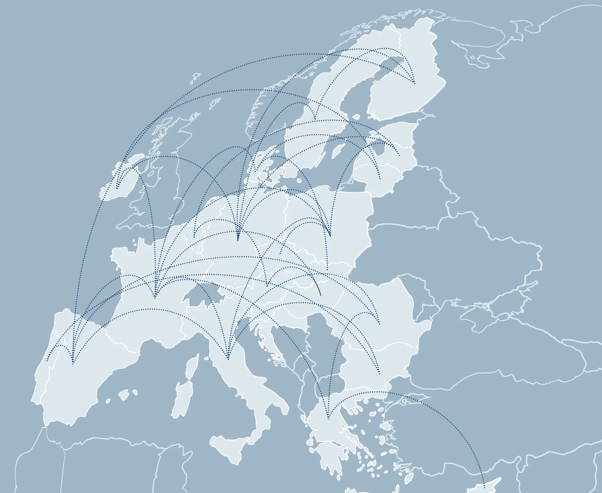 Symbolbild für ein vernetztes Europa